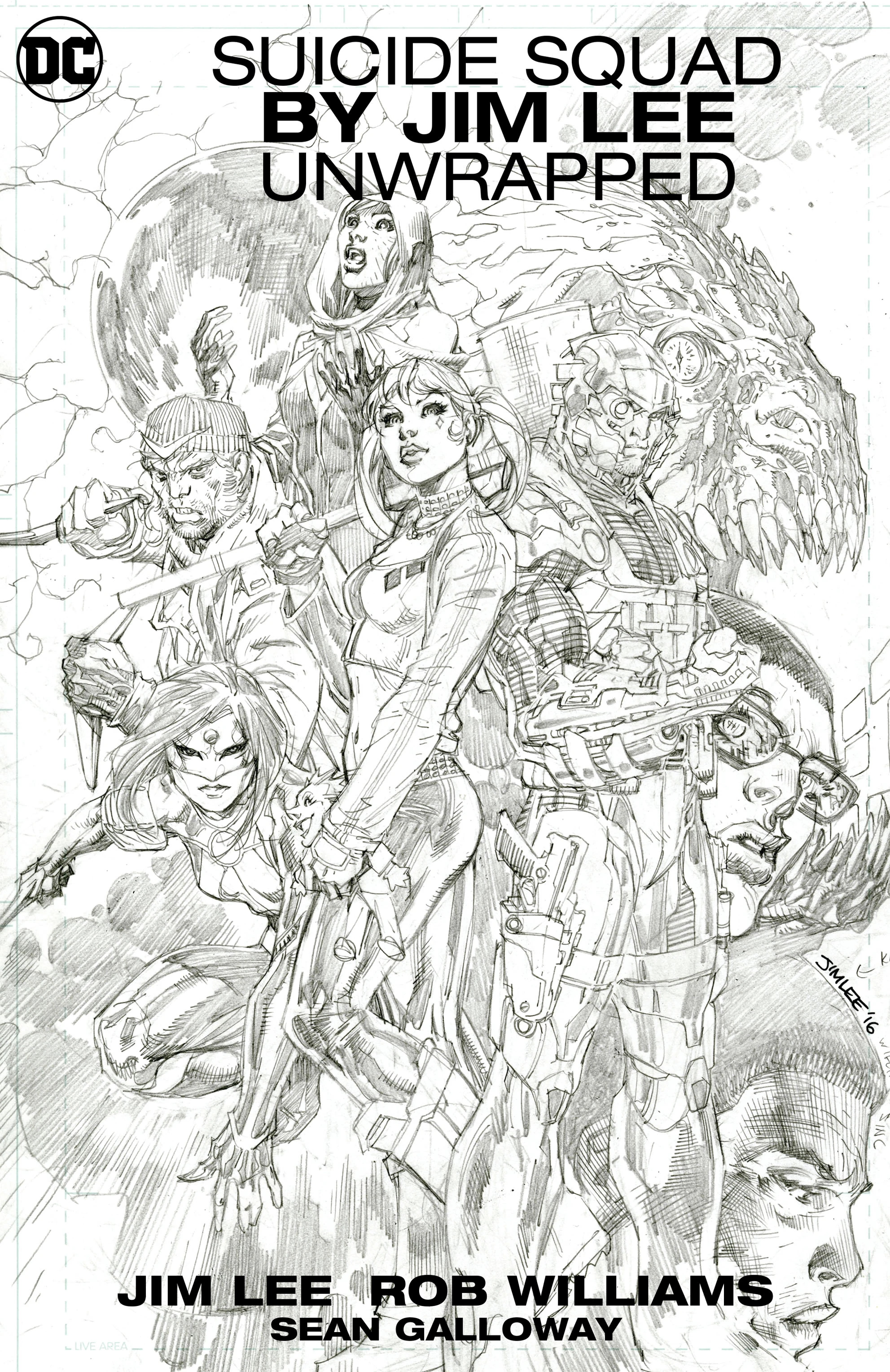 Suicide Squad by Jim Lee Unwrapped (DC, 2018) cover